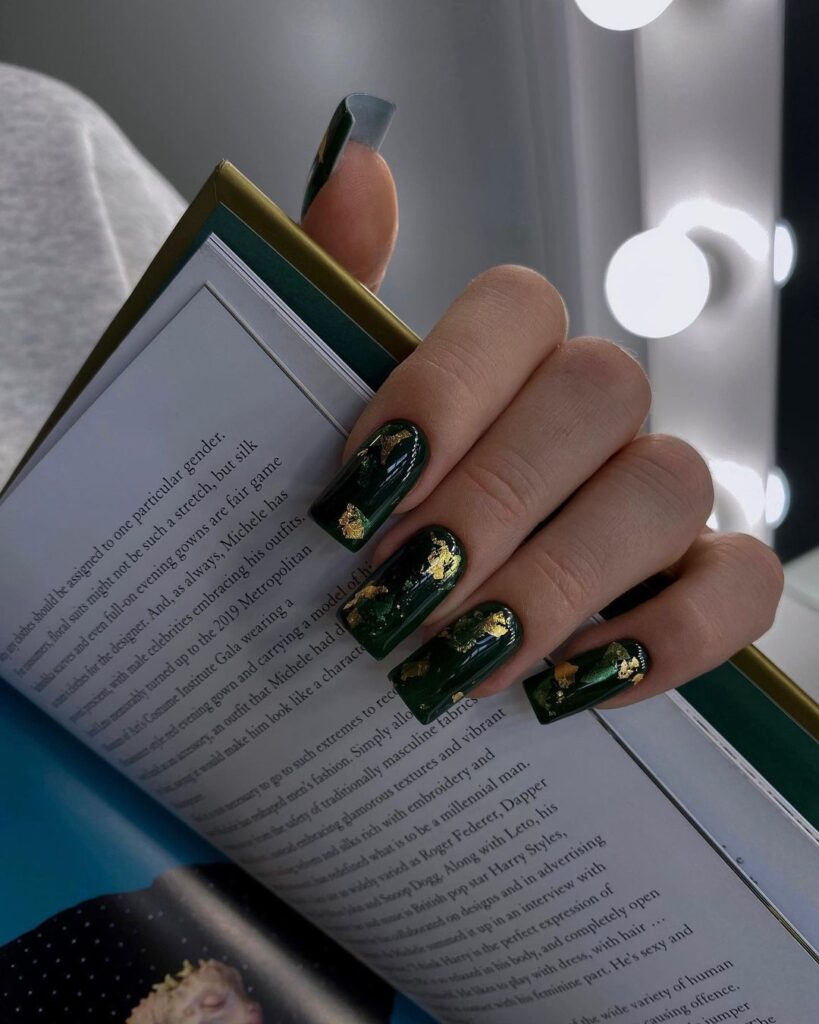 Classy Halloween Nails